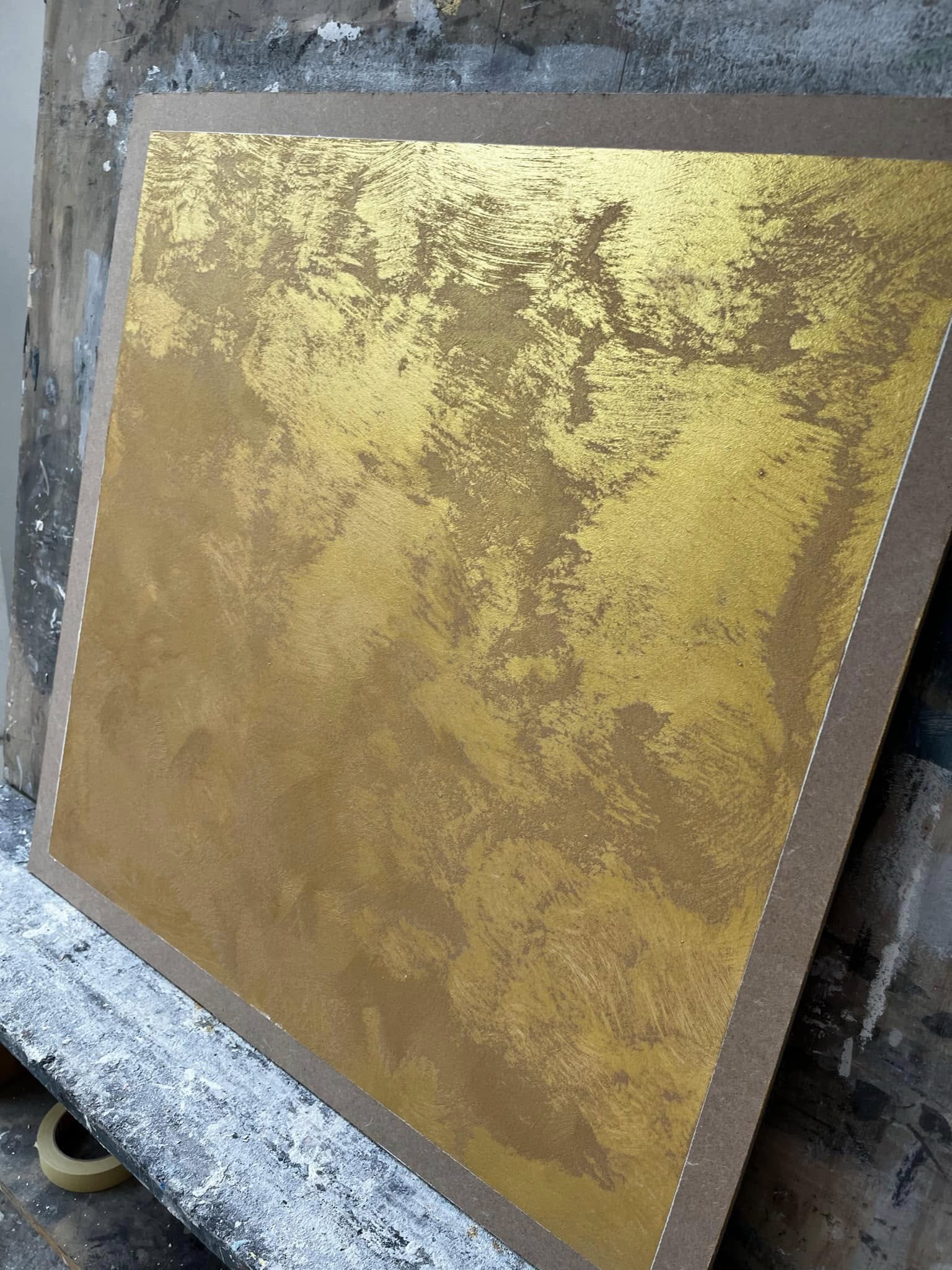 Luxury metallic venetian plaster